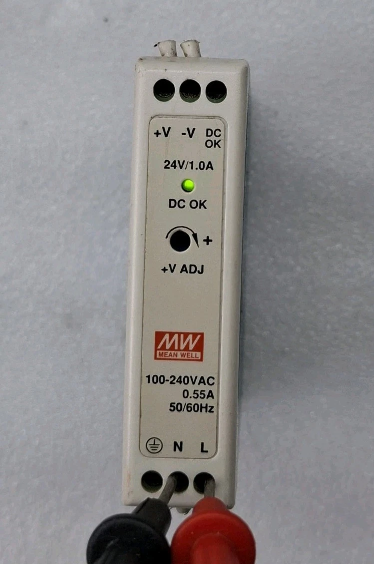 DIN rail power supply MEAN WELL MDR-20-24 switching power supply power supply 24